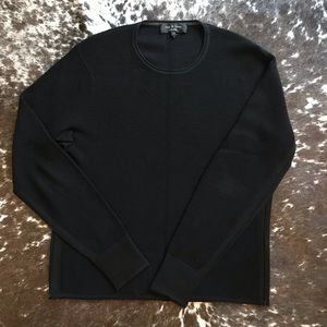 Rag & Bone Waffle Stitch Crew Sweater